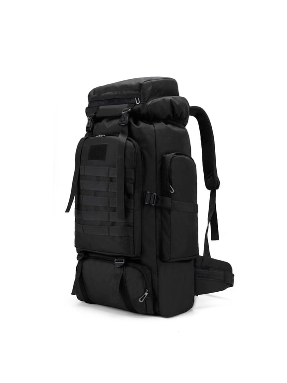 80L Travel Hiking Camping Backpack with Rain Cover, Hiking Daypack for Outdoor Sport,Backpack Water Resistant,Tactical Backpack for Men Women