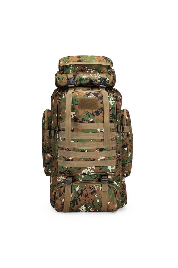 80L Travel Hiking Camping Backpack with Rain Cover,Hiking Daypack for Outdoor Sport,Backpack Water Resistant,Tactical Backpack for Men Women