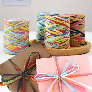 325 Yards Paper Raffia Ribbon Roll Matte Natural Tan Twine Gifts Wrap  Crafts - Bed Bath & Beyond - 29115126