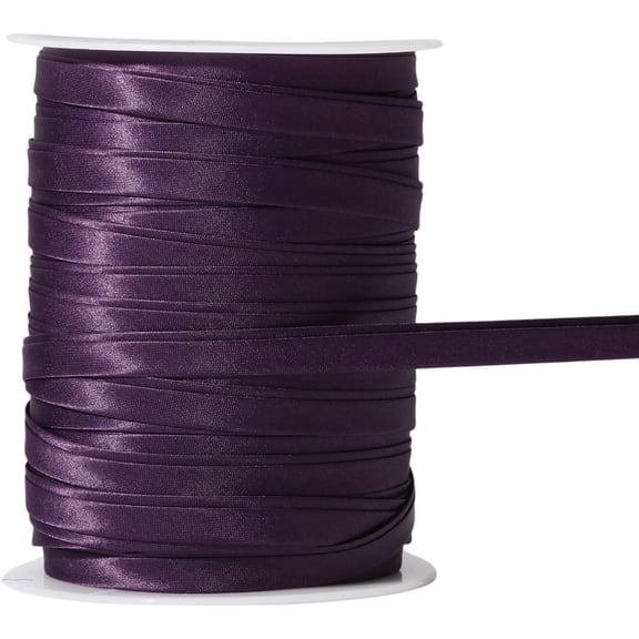 80M Satin Ribbon for Garment Accessories Cheongsam Decoration Indigo 3/8 inch(9mm) for Handmade