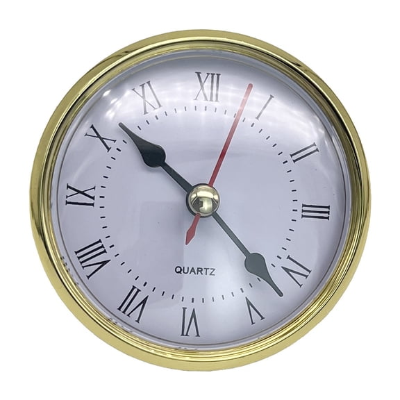 80MM Quartz Clock Inserts Movement Mechanism Replacement Roman Arabic Numerals