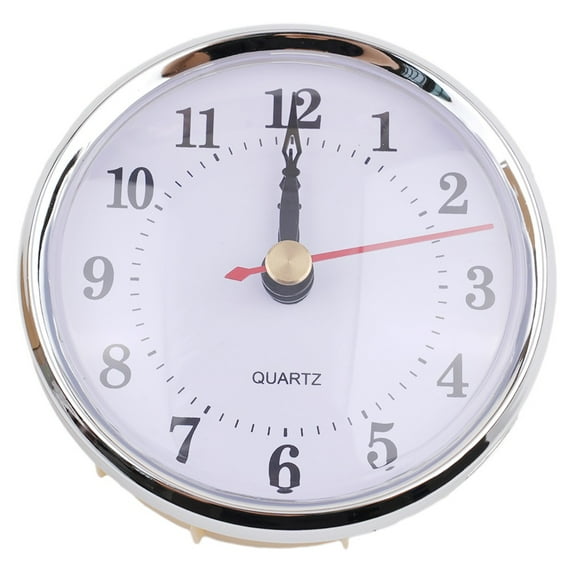80MM Quartz Clock Inserts Movement Mechanism Replacement Roman Arabic Numerals