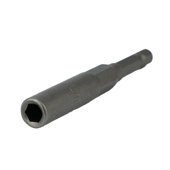 80Mm Length 1/4" Hex Drivesocket Nut Bolt Drill Bits 6Mm