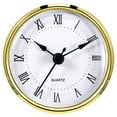 thumbnail image 1 of 80Mm Quartz Clock Inserts Movement Mechanism Replacement Roman Arabic Numerals, 1 of 7