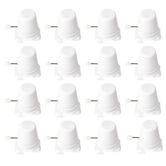 80PCS Clockwork Legged Robot Kids Toy Wind Up Toy Movement Mechanism Movement Plaything Toys for Sports Kids Toy White