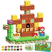 80PCS Magnetic Blocks Building Set for Boys & Girls
