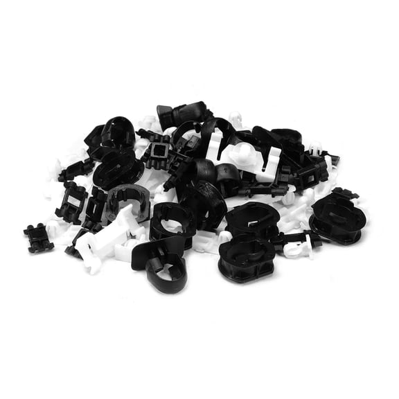 80PCS Trim Sill Mounting Clips Set For C Class W202 S202 E Class W210 S210 CLK C20 SLK R170 Side A0099884078 A0029883881