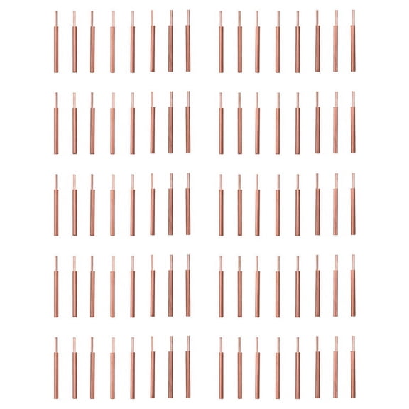 80PCS Welding Needle Aluminum Oxide 3mm Eccentric Rod Welding Machine Welding Pen Brazing Battery Nickel Plate