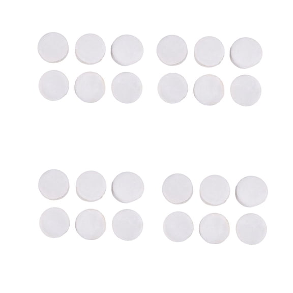 80Pcs 125mm Car Polishing Pad 5 Inch Polish Waxing Pads Fiber Polisher Bonnet Car Paint Care