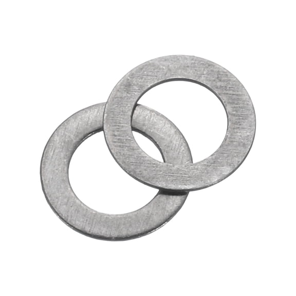 80Pcs 304 Stainless Steel Flat Washers, M3x5x0.3mm Ultra Thin Flat Spacers