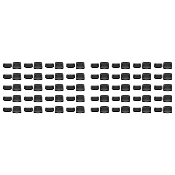 80Pcs Bed Slat End Caps Holders Connector Furniture Accessory for Holding Securing Wooden Slats Bed Board Skeleton Frame