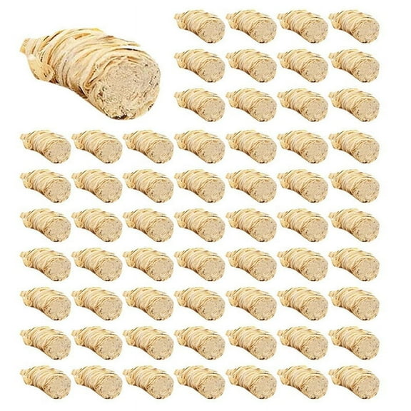 80Pcs Fire - Natural Fire for Fireplace, Pellet Stove & Wood, Fire Pit,Smoker, BBQ,Chimney, Pizza Oven