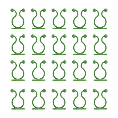 80Pcs Plant Climbing Wall Fixture Clips Wall Vines Fixture Wall Sticky Hooks