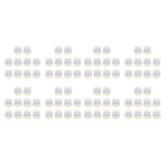 80Pcs Plastic Denture Tooth Box with Film High Quality Denture Storage Box Dental Implant Membrane Tooth Box