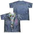 thumbnail image 1 of 80S Costume (Front - Back Print) - Youth Short Sleeve Shirt - Small, 1 of 2