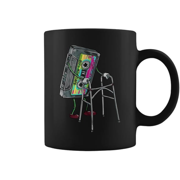 80S Mixtape Cassette Retro Music Joke Coffee Mugs