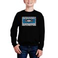 thumbnail image 1 of 80S One Hit Wonders - Boy's Word Art Crewneck Sweatshirt, 1 of 3