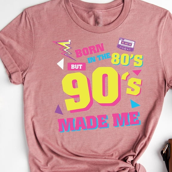 80S T Shirt, 90S Shirt, Born In The 90S, Cassette Tape, Cassette Shirt, 80S Costume, Retro Shirt,90S Theme Party, 80'S Outfit,Forty Birthday Unisex S-5Xl Hot Trending Shirt, Vintage Birthday Gift