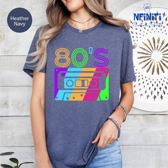80S Vibe Shirt, Vintage 80'S Shirt, Cute Vhs Shirt, 80S Vibe T-Shirt, 80'S Party Costume, Vintage 80S Shirt, 80'S Cassette Vibe T-Shirt Unisex S-5Xl Hot Trending Shirt, Vintage Birthday Gift