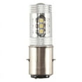 thumbnail image 1 of 80W BA20D H6 White 16 LED Motorcycle MotorBike/Moped/ATV Headlight Bulb, 1 of 4