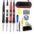 thumbnail image 1 of 80W Digital Electric Soldering Iron Set Kit Temperature Adjustable 220V 110V  Ceramic Heater Soldering Tips Welding Tool  set, 1 of 6