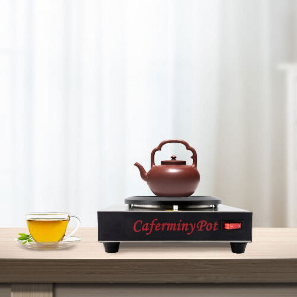 80W Electric Single Burner Coffee Pot Warmer Hot Plate Restaurant