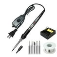 thumbnail image 1 of 80W Electric Soldering Iron Kit, Adjustable Temperature Digital Display Repair Soldering Tool Electronic Circuit Board Precision Welding Small Tool Kit, 1 of 6