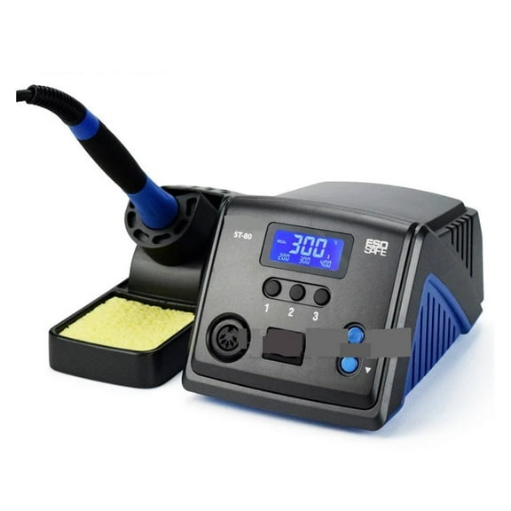 80W Intelligent Standby Anti-static Lead-free Soldering Station ST-80 Temperature Lock 900M Soldering Iron Head ,Precision Control