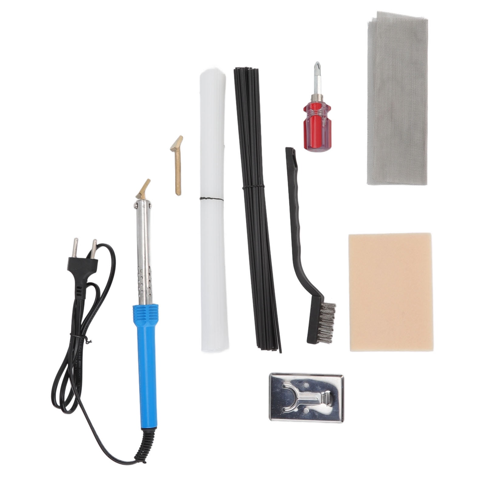 80W Plastic Welding Repair Kit with Stainless Steel Reinforcing Wire