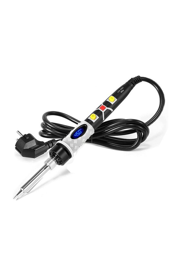 80W Solder Iron Kit,Electric Soldering Tools Tips Adjustable Temperature Gas Soldering,heat Repaire Tools Set Welding Station