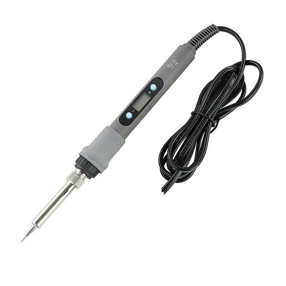 80W Soldering Iron Adjustable Temperature Digital Display Electric Welding Solder Rework Heat Pencil Tips Repair Tools ,Precise Temperature Adjustment