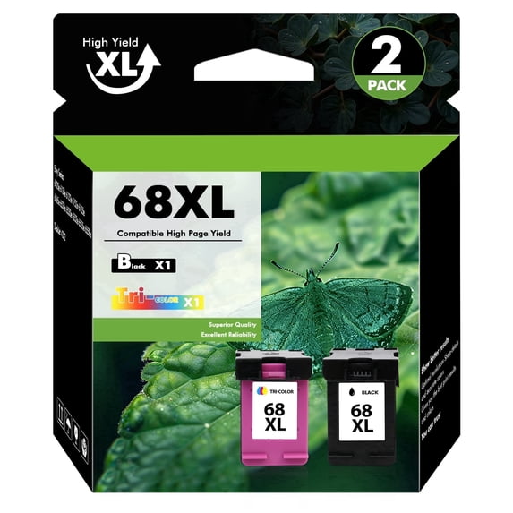 68 Ink cartridge 68XL Compatible for 68 Ink 68 XL Combo Pack