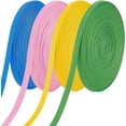 thumbnail image 1 of 80Yards Flat Drawstring Cord 4 Colors Drawstring Replacement Rope 3/8 Inch Polyester Hollow Ribbon, 1 of 9