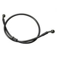 thumbnail image 1 of 80cm 31.50" 10mm Motorcycle ATV Braided Brake Clutch Gas Oil Hoses Line Pipe Clutch Throttle Gas Line Fuel Pipe Black, 1 of 6