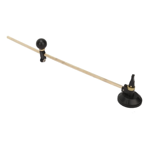 80cm Circular Glass Cutter with 6 Wheels and Suction Cup for Precise Circle Cutting