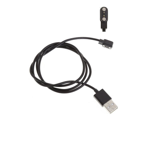 80cm Magnetic USB Charge Charging Cable Cord For Smart Watch with Magnetics Plug 2.84mm
