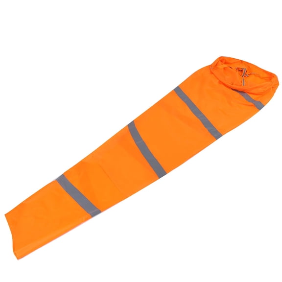 80cm Nylon Airport Windsock - Rip-stop Material for Outdoor Wind Measurement, Includes Reflective Belt