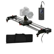 80cm Studio Camera Slider Track Video Stabilizer Rail Carbon Fiber 120 Degree Panoramic Shooting Auto-cycle Time-lapse ,Easy to Operate