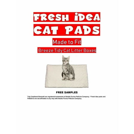 80ct Kitty Kat Litter Box Pads for Breeze Litter Box System under .70 cents each