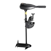 Black Freshwater Handle Bar Steer 35.82" Shaft 80 lb Thrust Electric Transom Mount Trolling Motors