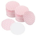 thumbnail image 1 of 80mm/3.12inch Foam Lid Liner, 200Pcs PS Resistant Pressure Sensitive Seal White Red, 1 of 7