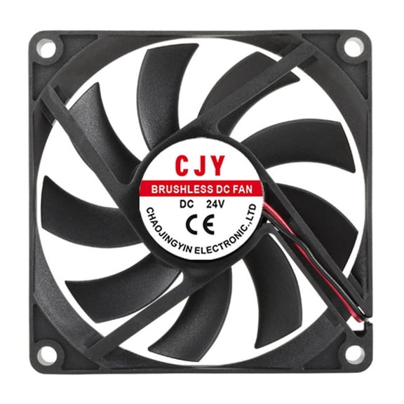 80mm 5V/12V/24V Quiet Computer Fan For Computer Case CPU Cooling Radiator Accessories