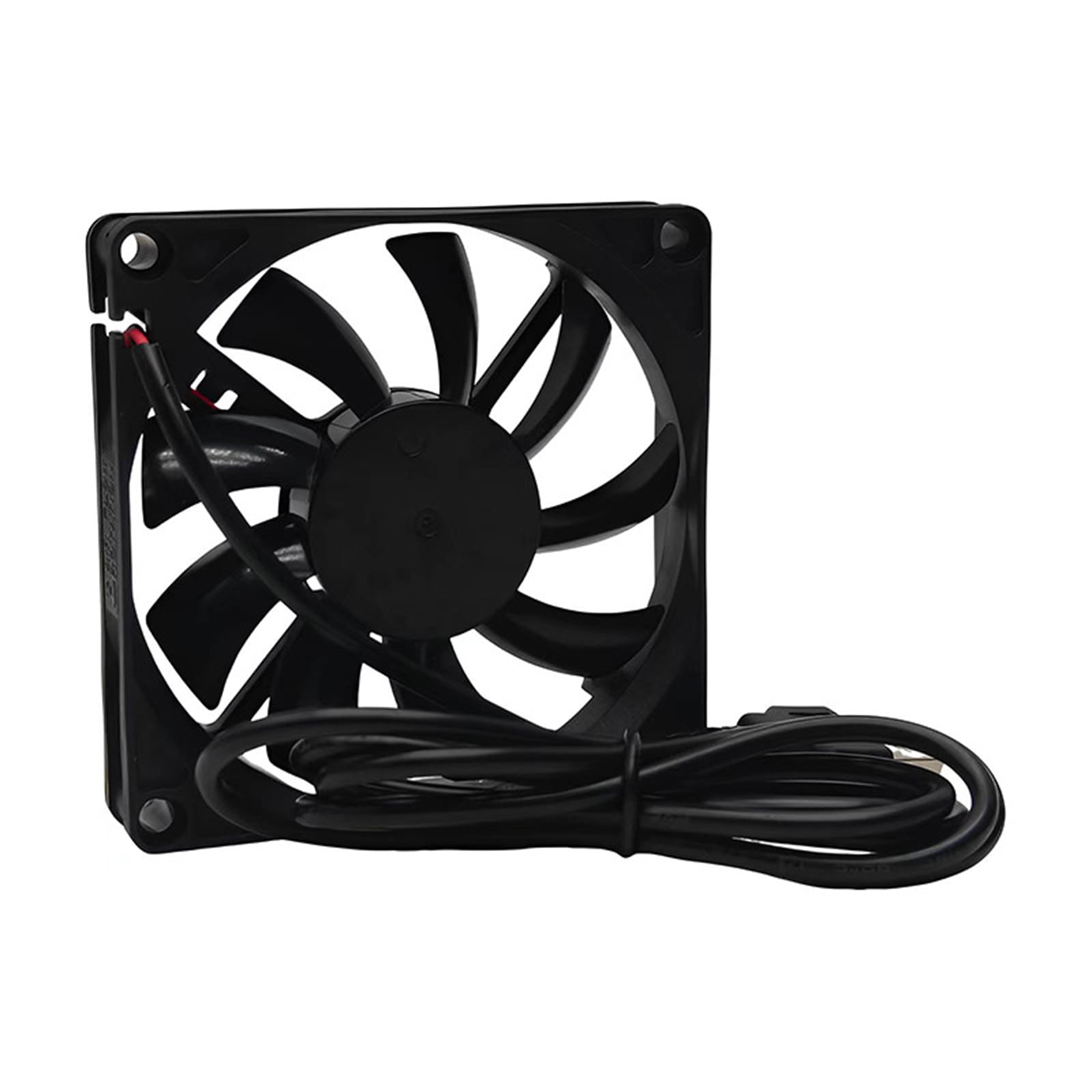 80mm 5V USB Cooling Fan High Airflows Quiet Sleeve Bearing For PC Case ...