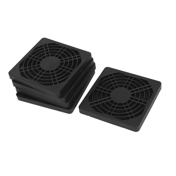 80mm Computer PC Dustproof Cooler Fan Case Cover Dust Filter Mesh 5pcs