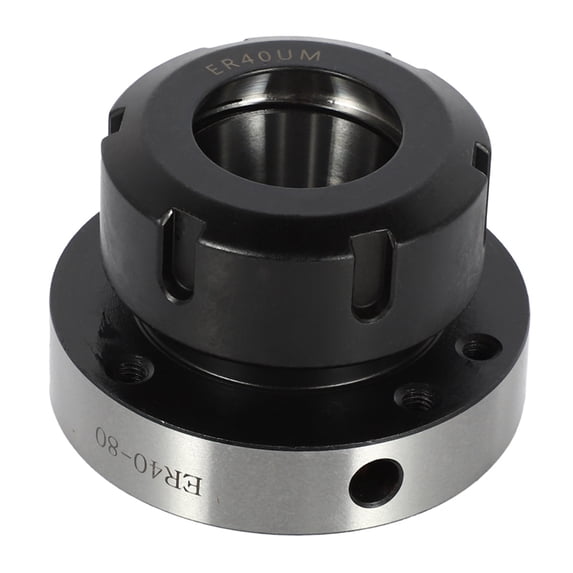 80mm Diameter ER40 Collet Chuck Accuracy Steel Fixing Chuck Holder