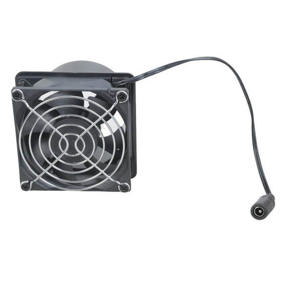 80mm Duct Blower Exhaust Fan With Double Bearing Suitable For Electronics Printer Enclosure Welding Ventilation