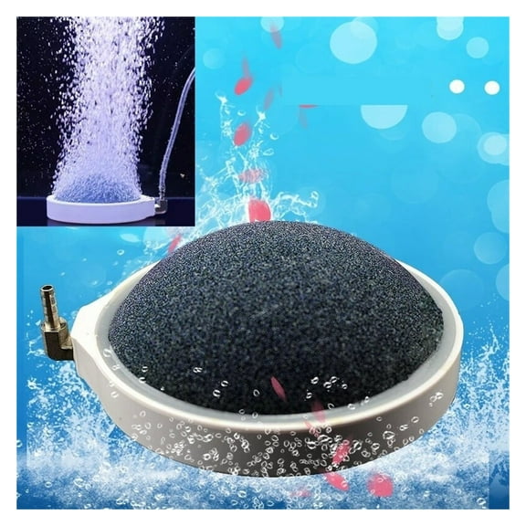80mm Fish Tank Aquarium Nano Air Stone Oxygen Aerator Increasing Air Bubble Pond Pump Hydroponic