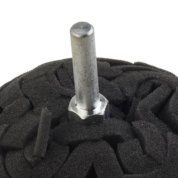 80mm Foam Buffing Ball Polishing Pad with Drill Adapter for Car Metal