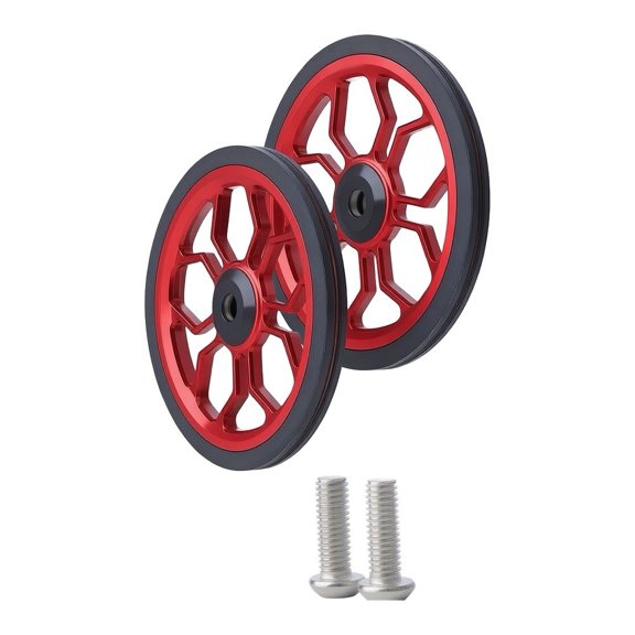 80mm Folding Bike Easy Wheel Aluminum Alloy Rubber for Brompton for 3Sixty
