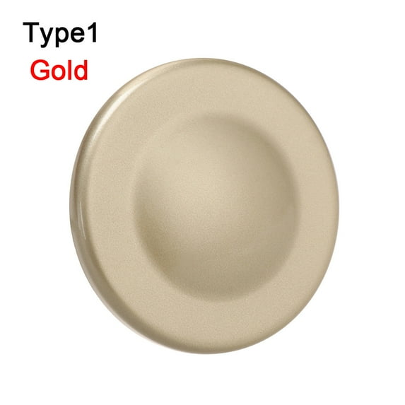 80mm Practical Useful Self Adhesive With Hooks Decorative Furniture Protective Vents Decor Cap Drill Hole Plugs Reserved Hole Cover GOLD TYPE1